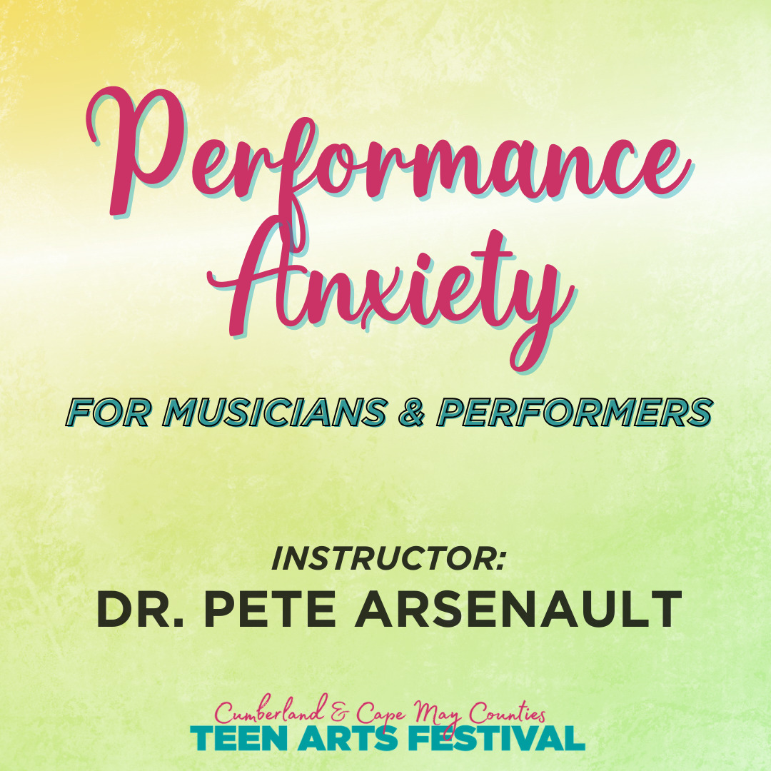 Performance Anxiety - Dr. Pete Arsenault