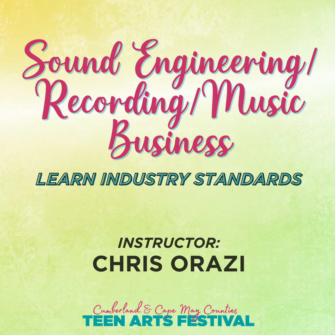 Sound Engineering/ Recording/Music Business - Chris Orazi