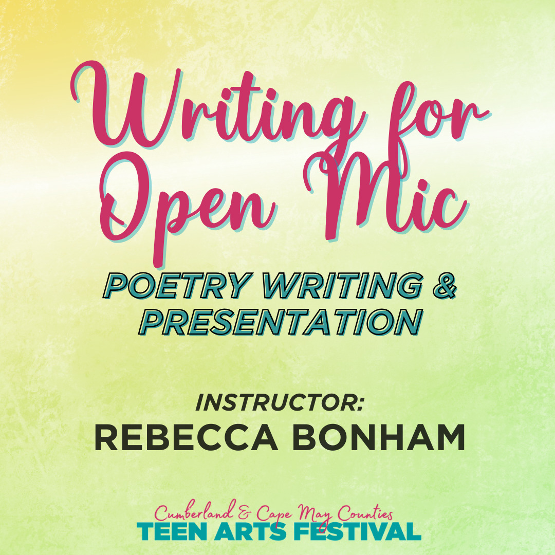 Writing for Open Mic - Rebecca Bonham