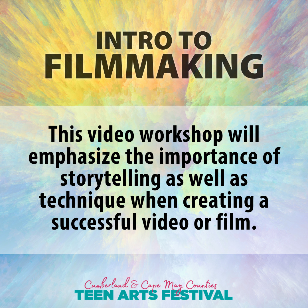 This video workshop will emphasize the importance of storytelling as well as technique when creating a successful video or film.