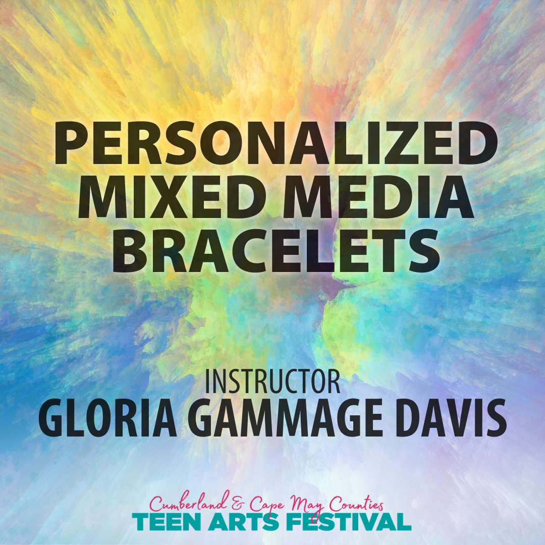 Personalized Mixed Media Bracelets - Gloria Gammage Davis