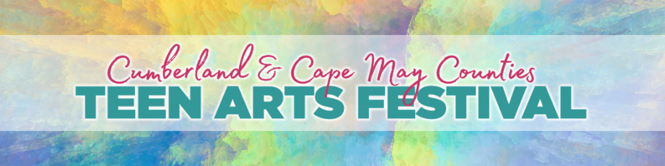 Teen Arts Festival Banner Basic