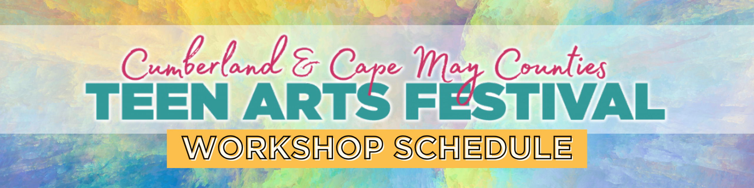 Teen Arts Header Workshops